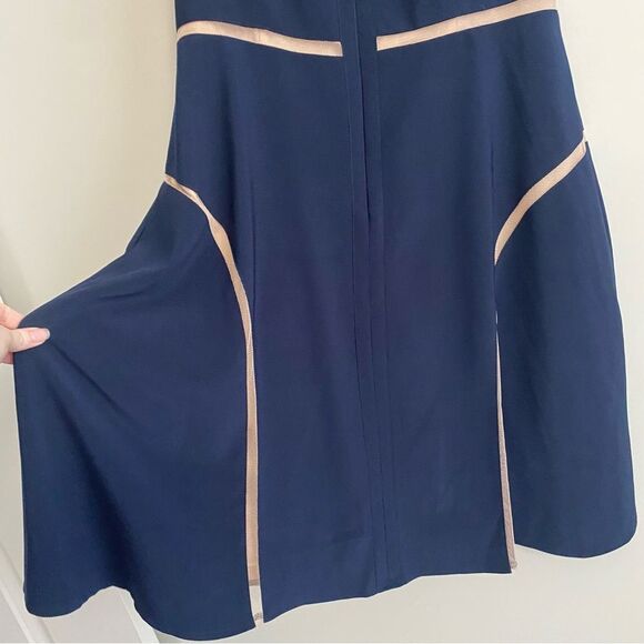 Adrianna Papell Women's Colorblocked Matte Jersey Fit and Flare Women's 14 NWT - Picture 10 of 10